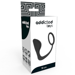 Addicted toys - anustappi with  musta penisrengas 2