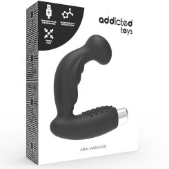 Addicted toys - eturauhas-vibraattori ladattava model 3 -  musta 3