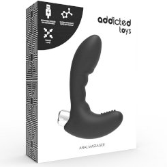 Addicted toys - eturauhas-vibraattori ladattava model 4 -  musta 3