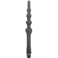 All Black Beaded Silicone Anal Douche...