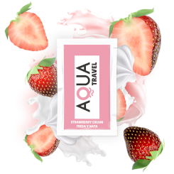 Aqua Travel Strawberry Cream Flavour...