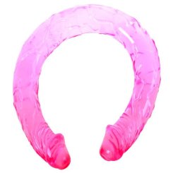 Diversia - joustava värisevä dildo  pinkki 21 cm -o- 4.9 cm