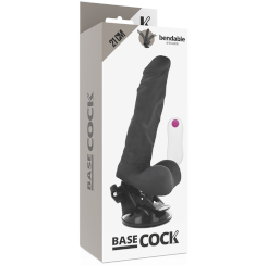 Basecock - vibraattori articulable kaukosäädettävä  musta 21 cm -o- 5 cm 4