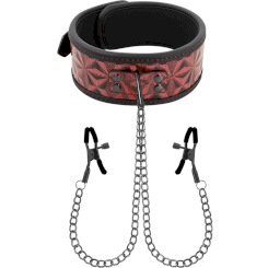 Ohmama fetish - nipple clamps with chains ja penisrengas