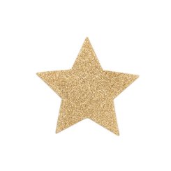 Bijoux - indiscrets flash  golden star nännisuojat 1