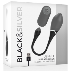 Black&silver Jenell Rechargeable...