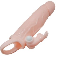 Baile - brave man penislisäke klitoriskiihottimella ja tupla engine flesh 16.5 cm 3