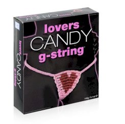 String And Nipples Couver Set Strawberry
