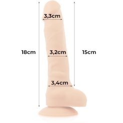 Cock miller - silikoni density articulable cocksil 18 cm 3