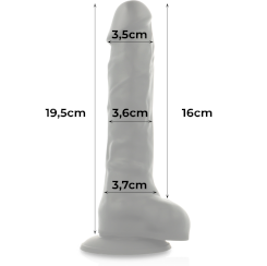 Cock miller - silikoni density cocksil articulable  musta 19.5 cm 3