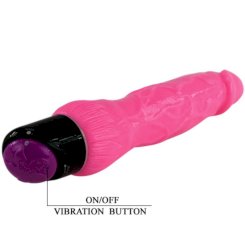 Baile - colorful sex realistinen vibraattori  pinkki 24 cm 5
