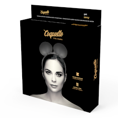 Coquette - chic desire headband with mouse ears 1