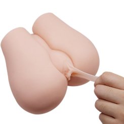 Crazy bull - realistinen vagina ja anus vibraattorilla position 3 1