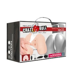 Crazy bull - realistinen vagina ja anus vibraattorilla position 5 7