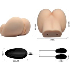 Crazy bull - realistinen vagina ja anus vibraattorilla position 6 9
