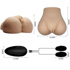 Crazy bull - realistinen vagina ja anus vibraattorilla position 7 8