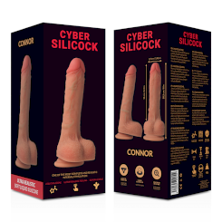 Cyber Silicock  Connor - Ultrarealistinen Silikonidildo - 20.5cm 5