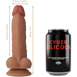 Cyber Silicock  Jude - Ultra Realistinen Silikonidildo -  18cm 5