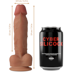 Cyber Silicock  Oliver - Ultra Realistinen Silikonidildo -   19 Cm 5