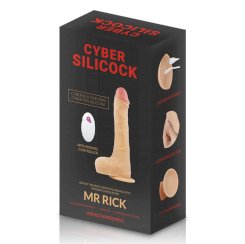 Cyber silicock - kaukosäädettävä realistinen mr rick 20.9 cm -o- 4 cm 3