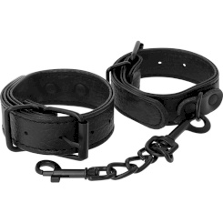 Dark Ness Textured Thin Handcuffs
