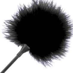 Darkness -  musta stimulaattori pen 42 cm 1
