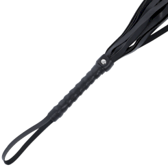 Darkness -  musta bondage whip 45 cm 1