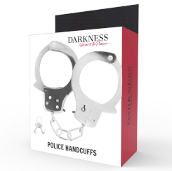 Darkness - Metalli Käsiraudat With Keys