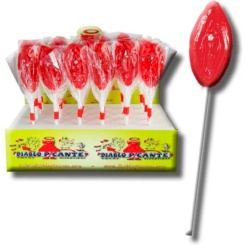 Diablo goloso - gummy lip lollipop 1