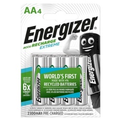 Energizer - alkaline power battery aa lr6 *4