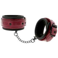 Fetish Submissive Dark Room Ankle Cuffs...