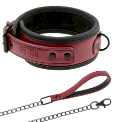 Fetish Submissive Dark Room Collar With...