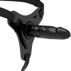 Fetish submissive valjaat - realistinen  musta silikoni 15 cm 1