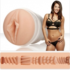 Act - big peppu realistinen masturbaattori with  ruskea vibraattori