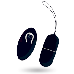 Intense - flippy i kuulavibraattori kaukosäädöllä  musta