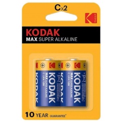 Kodak - Max Alkaline Battery C Lr14 2...