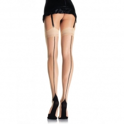 Leg avenue - net pants with nauha shorts