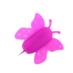 Baile - kuulavibraattoris perhoskiihotin klitoriskiihotin 12 nopeutta  lila kaukosäädettävä 2