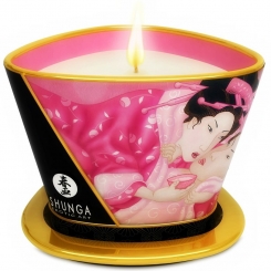Shunga - mini caress by candelight exotic fruits hieronta candle 170 ml
