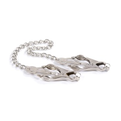 Ohmama fetish - metalli clamps with chain 1