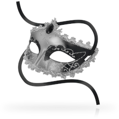 Ohmama - masks  musta diamond gray mask 1