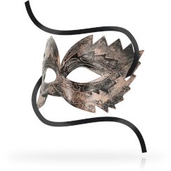Ohmama - antizaz masks venetian style copper 1