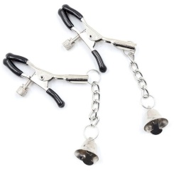 Ohmama fetish - clitoris clamps with leg straps