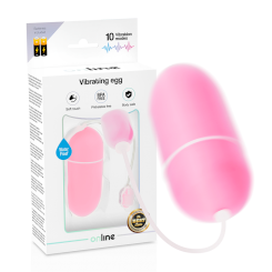 Online Waterproof Vibrating Egg - Pink