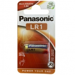 Panasonic - Alkaline Battery Lr1 1.5v...