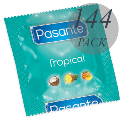 Pasante - condoms tropical flavors 144 units