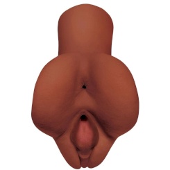 Crazy bull - realistinen vagina ja anus vibraattorilla position 4