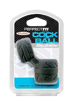 Perfect fit brand - silaskin cock & ball  musta 1