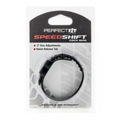 Perfect Fit Speed Shift Cock Ring Black...