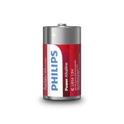 Philips - power batteries pila c lr14 pack 2 1